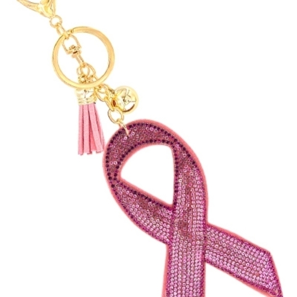 Pink Ribbon Keychain - Picture 1 of 1